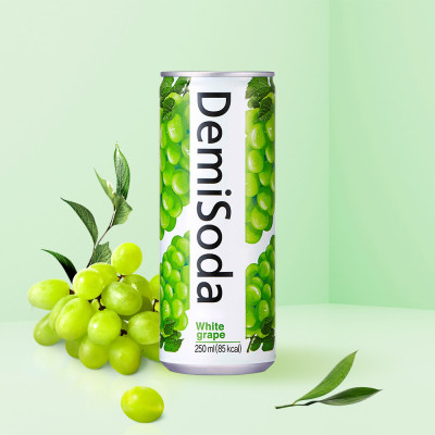 Demi Soda Green Grape 데미소다 청포도  6/250ml