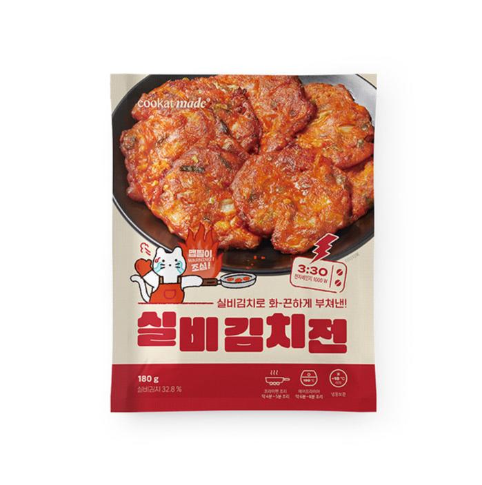 COOCKAT Kimchi Pancake 쿠캣 실비 김치전 180G