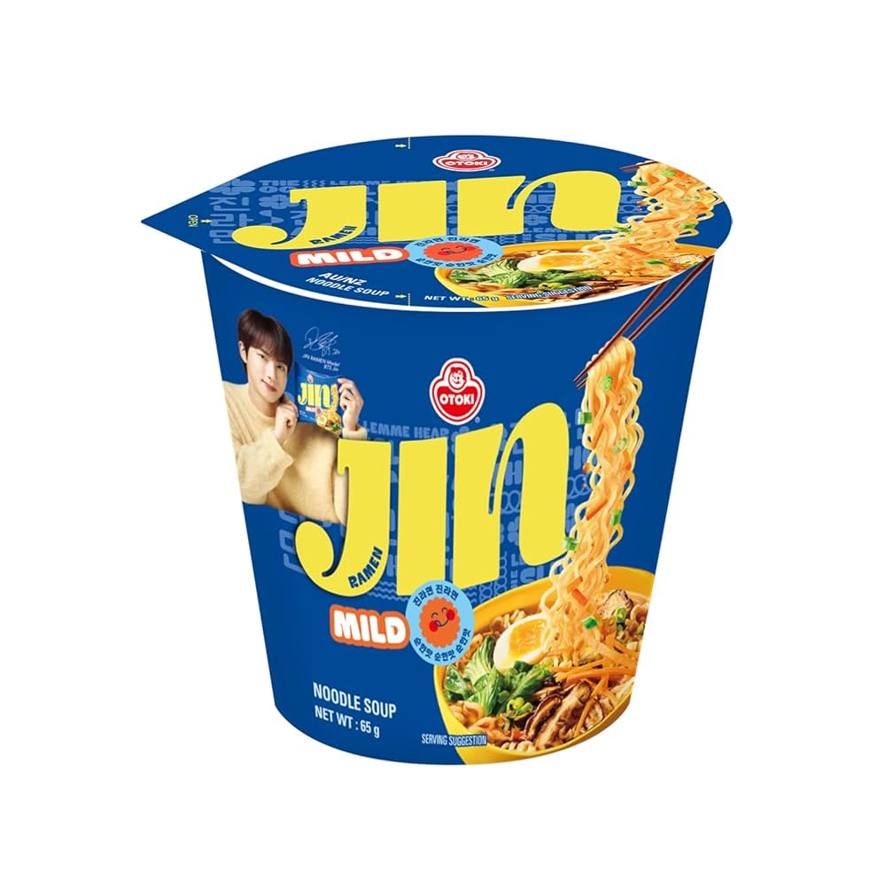 OTTOGI Jin Ramyun Mild Cup 오뚜기 진라면 컵 순한맛 5/65g – NUBON MARKET