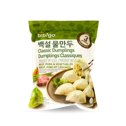 Bibigo Classic Dumplings 백설 물만두 794g