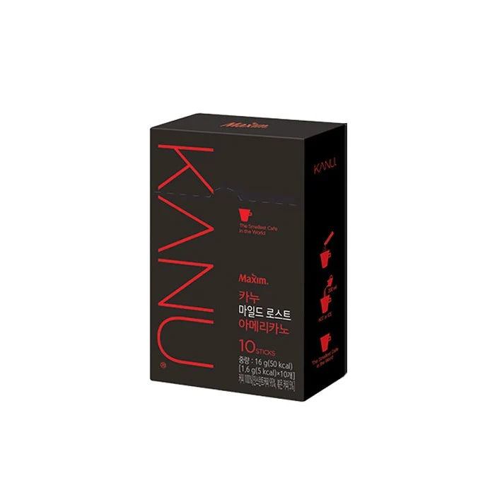 KANU Mild Roast Americano 카누 마일드 로스트 아메리카노 10 Sticks