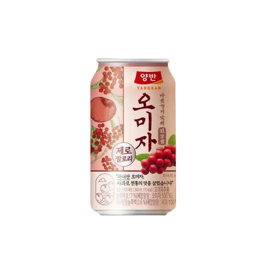 Yangban Zero Schisandra Berry 양반 제로 오미자 340ml