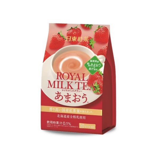 Nitto Royal Milk Tea Strawberry 로얄 밀크티 딸기 10/14g