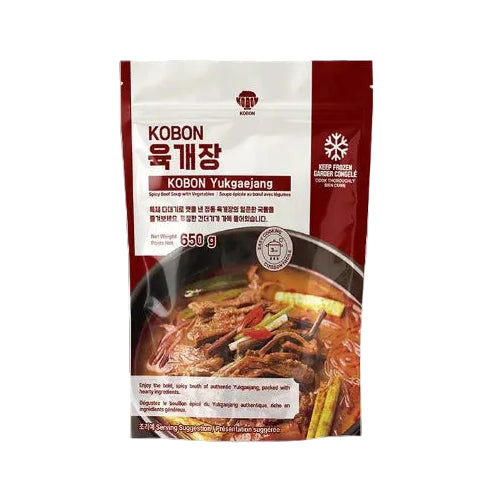 Spicy Beef Soup with Veggie - Yukgaejang 코본 육개장 650g
