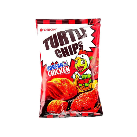 Turtle Chip Korean Style Chicken 꼬북칩 매콤달콤 양념치킨 160g