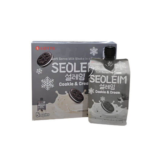 Snow Time Cookie & Cream 설레임 쿠키앤크림 5 Pouches