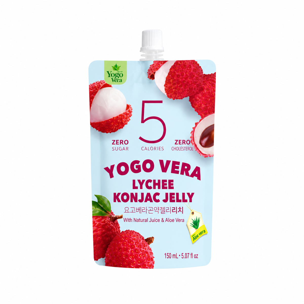 Yogo Vera Konjac Jelly 요고베라 곤약젤리 10/150ml 5 Flavors