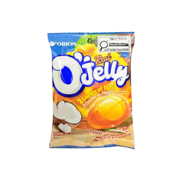 O'Jelly Soft Gummy Candy Coco Mango Flavor 오젤리 소프트 코코 망고 67g