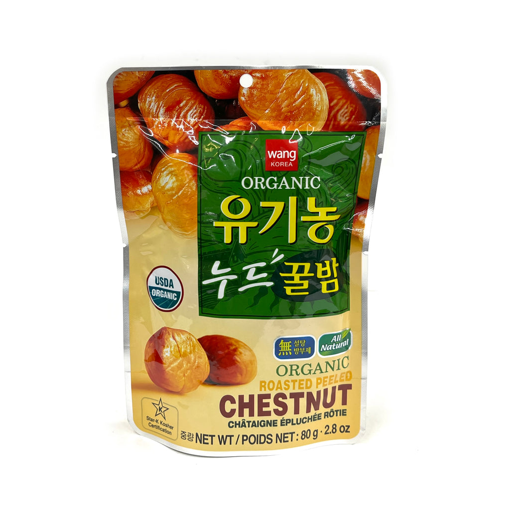 Organic Peeled Chestnuts 유기농 누드 꿀밤 80g