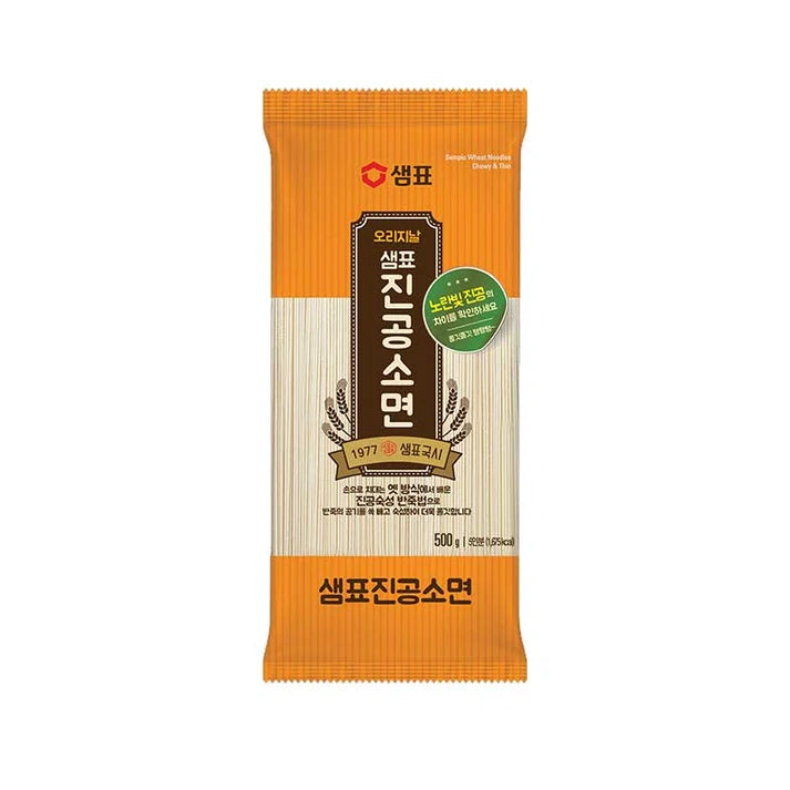 Wheat Noodle 샘표 진공 소면 500g