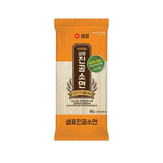 Wheat Noodle 샘표 진공 소면 500g