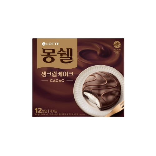 Moncher Dream Cake Cacao 몽쉘 카카오 케이크 408g