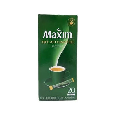 Maxim Decaffeinated Coffee Mix 맥심 디카페인 커피믹스 20 Pack