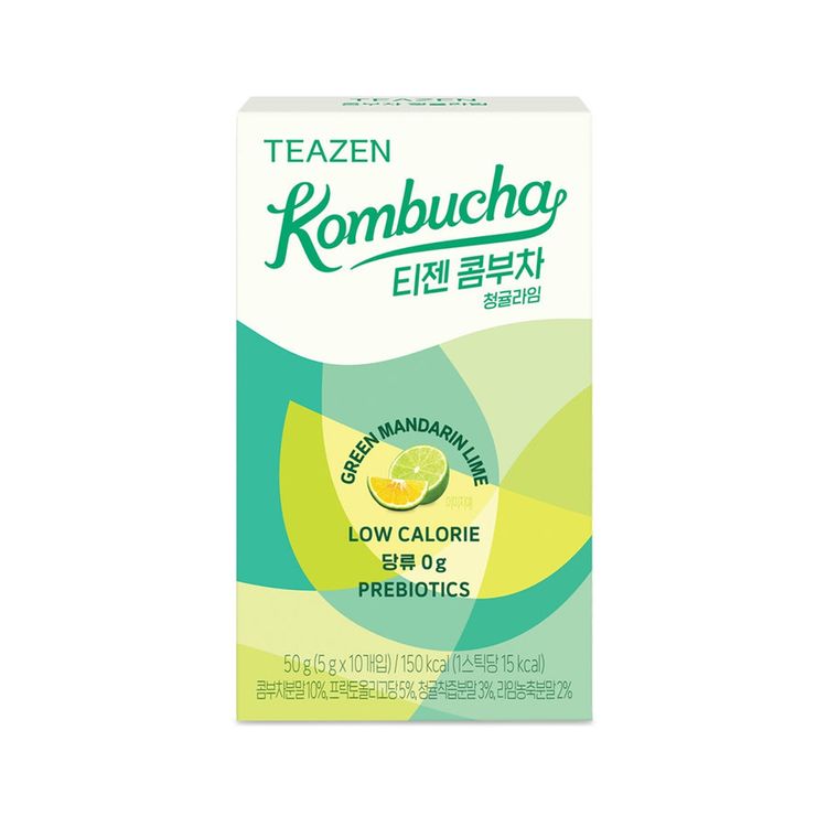 TEAZEN Kombucha 티젠 콤부차 10 Sticks - New Flavors