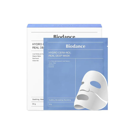 BIODANCE Hydro Cera-nol Real Deep Mask 바이오던스 하이드로 세라놀 리얼 딥 마스크  4pcs