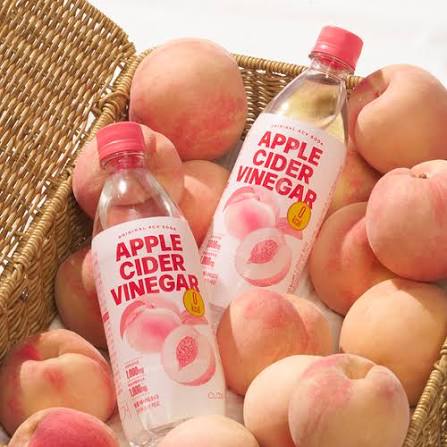 CLOOP Apple Cider Vinegar Soda Peach 클룹 애사비 소다 복숭아 500ml