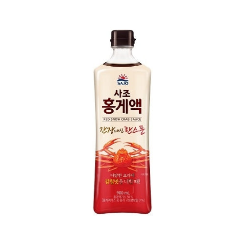 Red Snow Crab Sauce 사조 홍게액 900ml