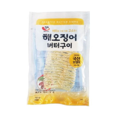 Seasoned Roasted Butter Squid 해 오징어 버터구이 30g