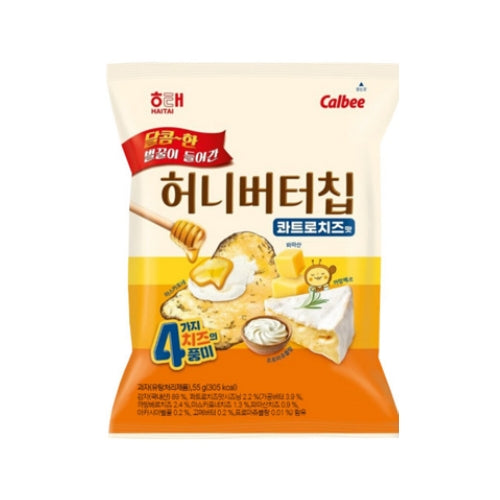 Honey Butter Chips Quattro Cheese 허니버터칩 콰트로 치즈 맛 55g