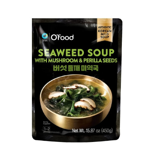 Seaweed Soup with Perilla Seeds 버섯 들깨 미역 국 450g