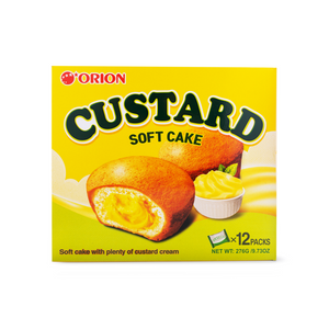 Orion Custard Soft Cake 오리온 카스타드 소프트 케잌 12/23g