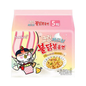 Samyang Hot Chicken Ramyun (Cream Carbo)  크림 까르보 불닭 볶음면 5/140g