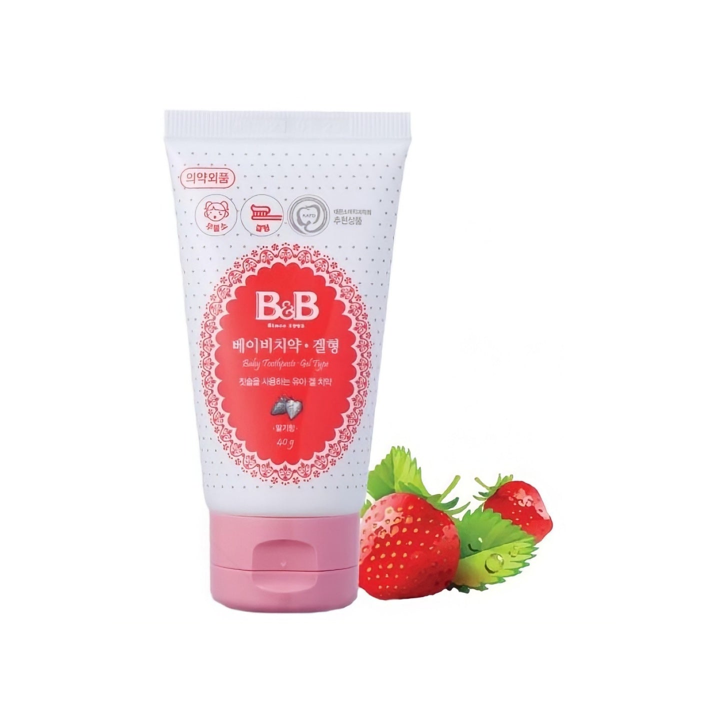 B&B Baby Toothpaste Gel Type 비앤비 베이비 치약 겔형 40g