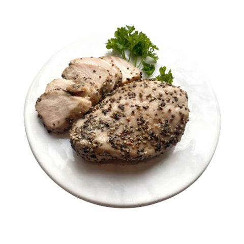 [PREPP] Black Pepper Sous-vide Chicken Breast 블랙 페퍼 수비드 닭가슴살 120g (5 Packs)