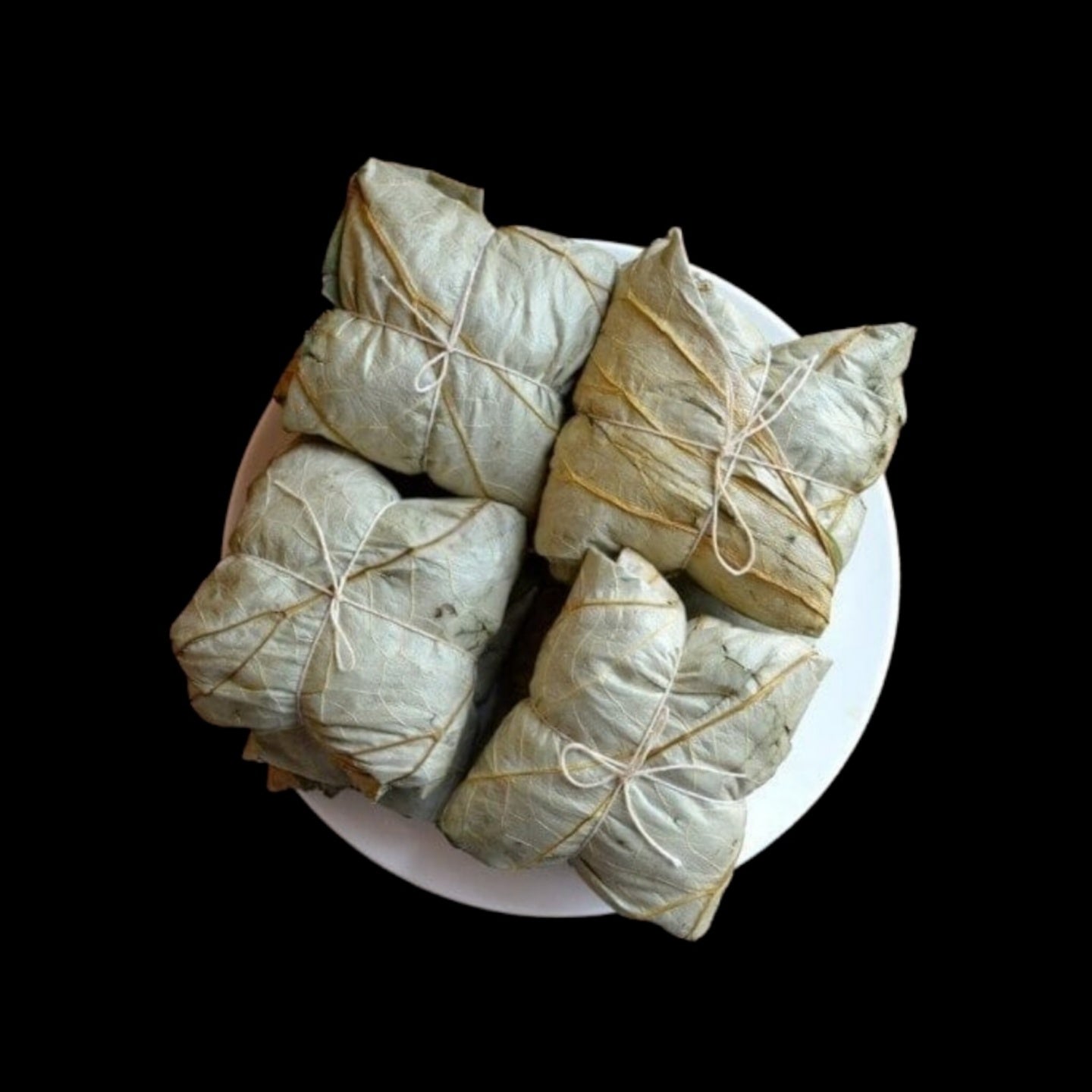 Sticky Rice Lotus Wraps 찹쌀 연잎밥 4 Pcs