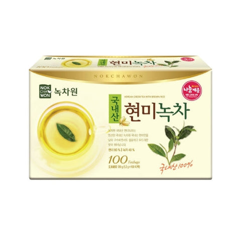 Korean Green Tea with Brown Rice 녹차원 현미녹차 1.2g/100
