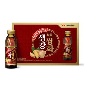 Korean Ginger Ssanghwa Herbal Drink 광동 생강 쌍화 드링크 10/120ml