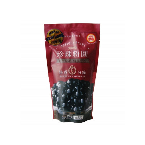 Instant Tapioca Pearl Black Sugar Flavor 인스턴트 타피오카 펄 흑당맛 250g