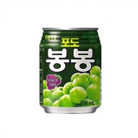 Haitai Grape BongBong 해태 포도 봉봉 12/238ml