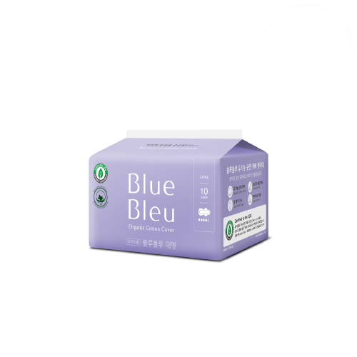 [ECO DEAL] BLUE BLEU Sanitary Pads 블루블루 유기농 순면 커버 생리대